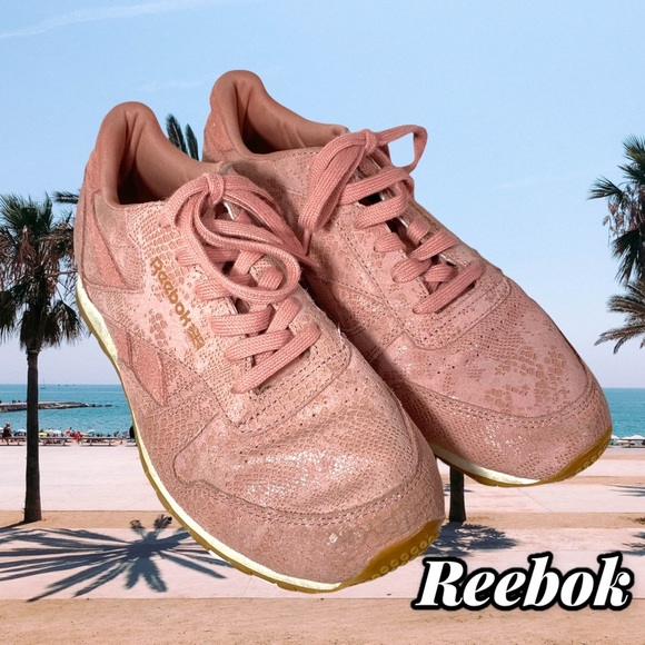 Reebok Classics Leather Exotic Sneakers - Picture 9 of 9